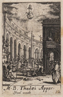 TvB G 4833
<br/>
Martyrium Judas Taddeüs ("Kleine Apostelserie")
<br/>
<em>Callot, Jacques (1592 - 1635)</em>
